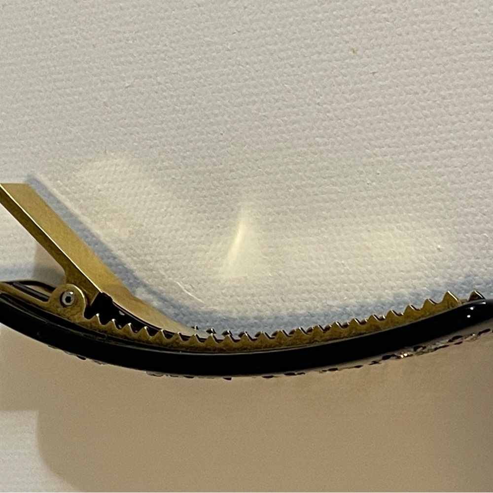 GUCCI Logo Crystal Hair Clip! Brand New! 100% Authentic! - Picture 14 of 14